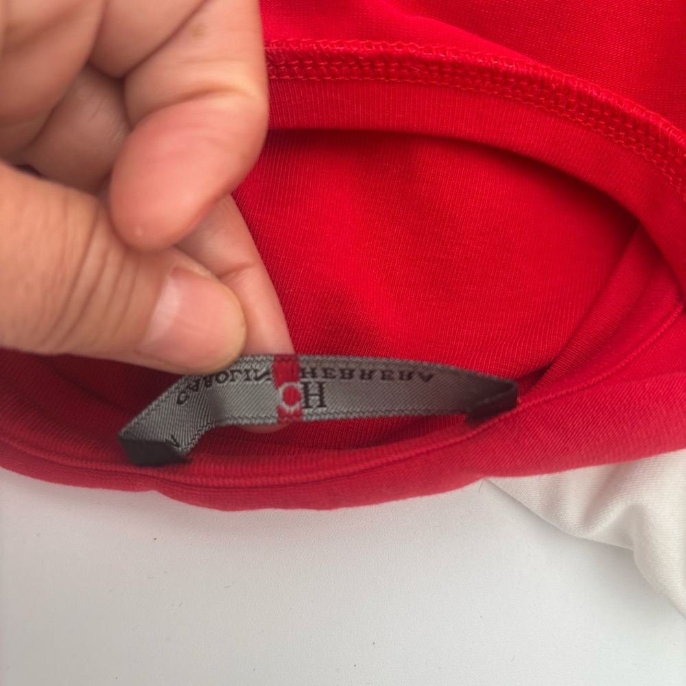 Carolina Herrera Red and White Skirt Set - Picture 15 of 16